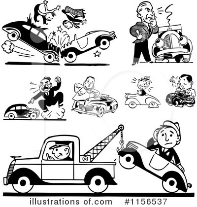 Flat Tire Clipart #1156537 by BestVector