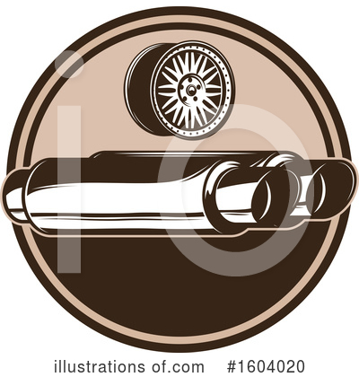 Muffler Clipart #1604020 by Vector Tradition SM