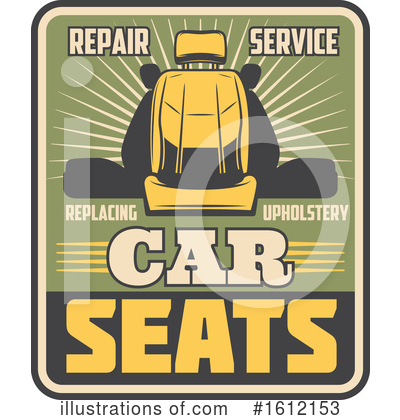 Car Seat Clipart #1612153 by Vector Tradition SM