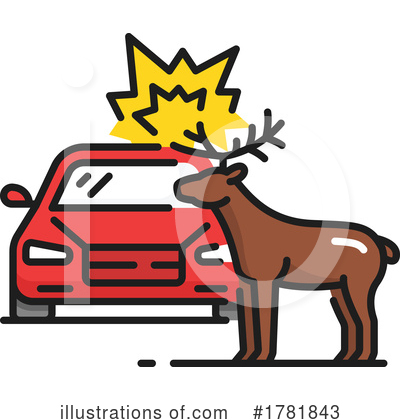 Deer Clipart #1781843 by Vector Tradition SM