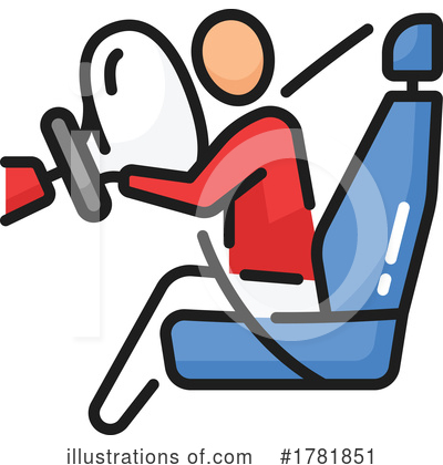 Seat Belt Clipart #1781851 by Vector Tradition SM