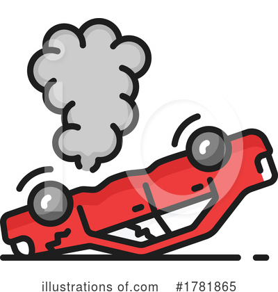 Car Wreck Clipart #1781865 by Vector Tradition SM
