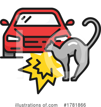 Car Wreck Clipart #1781866 by Vector Tradition SM