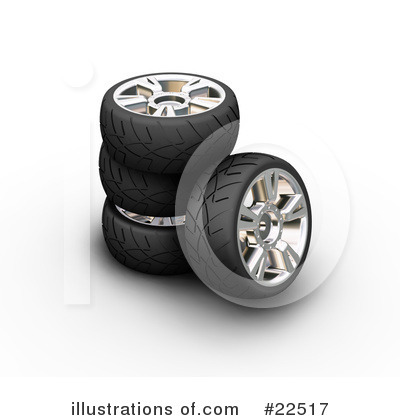 Tires Clipart #22517 by KJ Pargeter