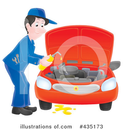 Royalty-Free (RF) Automotive Clipart Illustration by Alex Bannykh - Stock Sample #435173