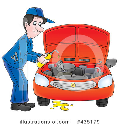 Royalty-Free (RF) Automotive Clipart Illustration by Alex Bannykh - Stock Sample #435179