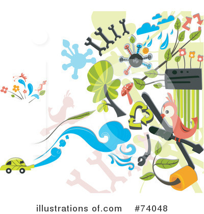 Royalty-Free (RF) Automotive Clipart Illustration by BNP Design Studio - Stock Sample #74048
