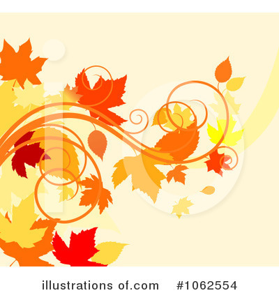 Autumn Leaves Clipart #1062554 by Vector Tradition SM