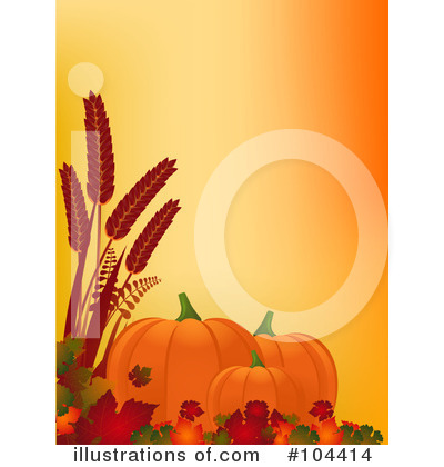 Royalty-Free (RF) Autumn Clipart Illustration by elaineitalia - Stock Sample #104414