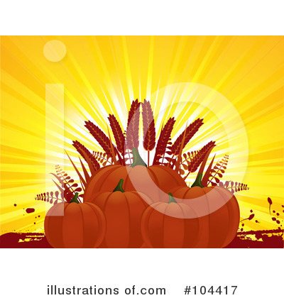 Royalty-Free (RF) Autumn Clipart Illustration by elaineitalia - Stock Sample #104417