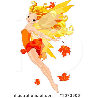 Autumn Leaves Clipart #1073606 by Pushkin