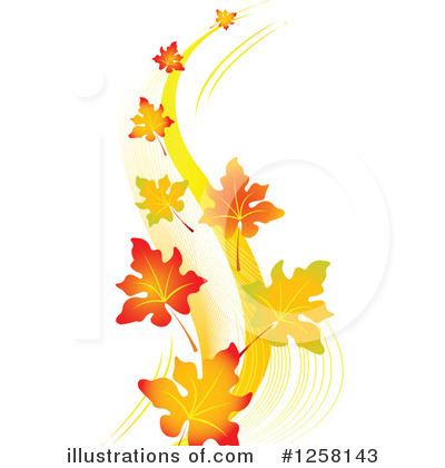 Autumn Leaves Clipart #1258143 by Pushkin