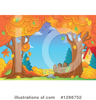 Royalty-Free (RF) Autumn Clipart Illustration by visekart - Stock Sample #1266752