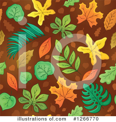 Fall Leaves Clipart #1266770 by visekart
