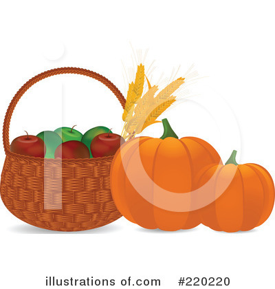 Royalty-Free (RF) Autumn Clipart Illustration by elaineitalia - Stock Sample #220220