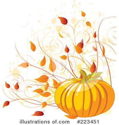 Royalty-Free (RF) Autumn Clipart Illustration by Pushkin - Stock Sample #223451