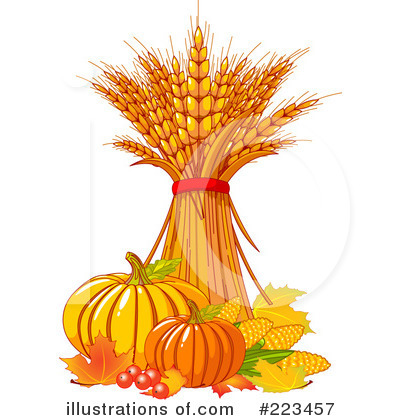 Royalty-Free (RF) Autumn Clipart Illustration by Pushkin - Stock Sample #223457