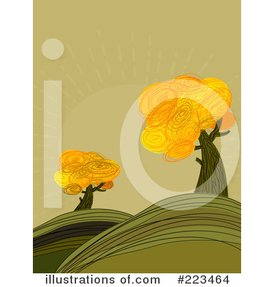 Royalty-Free (RF) Autumn Clipart Illustration by Pushkin - Stock Sample #223464