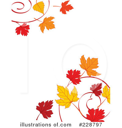 Autumn Leaves Clipart #228797 by Pushkin
