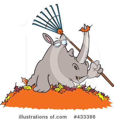 Rhino Clipart #433386 by toonaday
