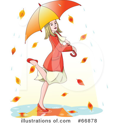 Royalty-Free (RF) Autumn Clipart Illustration by Pushkin - Stock Sample #66878