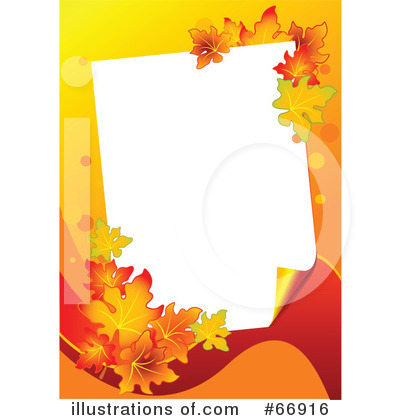 Royalty-Free (RF) Autumn Clipart Illustration by Pushkin - Stock Sample #66916
