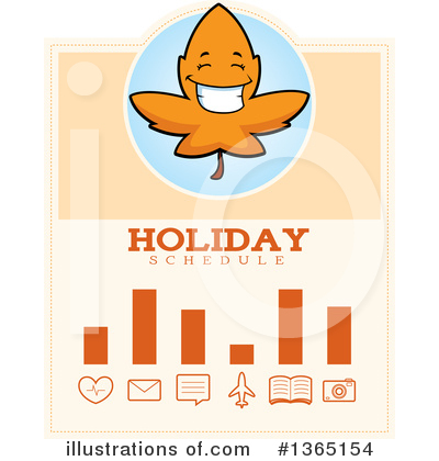 Royalty-Free (RF) Autumn Leaf Clipart Illustration by Cory Thoman - Stock Sample #1365154
