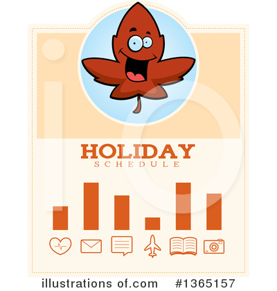 Royalty-Free (RF) Autumn Leaf Clipart Illustration by Cory Thoman - Stock Sample #1365157