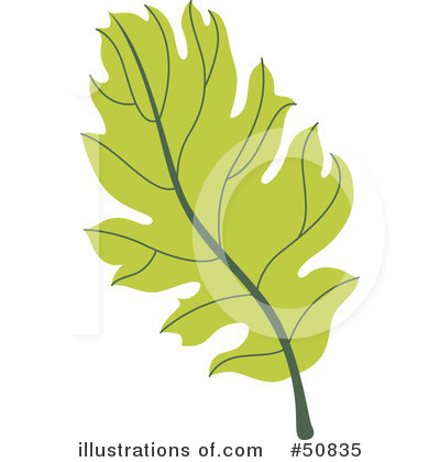 Royalty-Free (RF) Autumn Leaf Clipart Illustration by Cherie Reve - Stock Sample #50835
