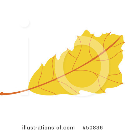 Royalty-Free (RF) Autumn Leaf Clipart Illustration by Cherie Reve - Stock Sample #50836