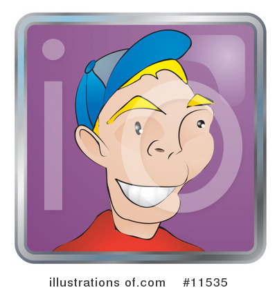 Royalty-Free (RF) Avatar Clipart Illustration by AtStockIllustration - Stock Sample #11535