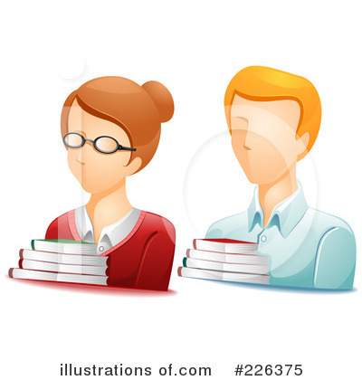 Librarian Clipart #226375 by BNP Design Studio