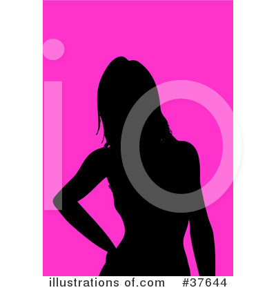 Silhouetted Woman Clipart #37644 by KJ Pargeter