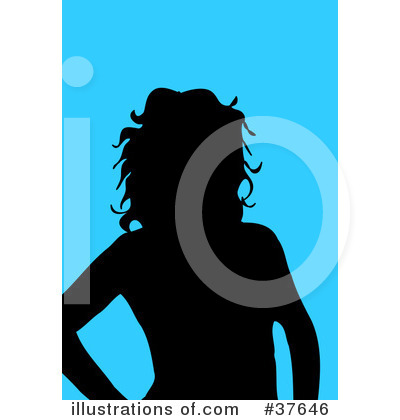 Silhouetted Woman Clipart #37646 by KJ Pargeter