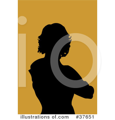 Silhouetted Woman Clipart #37651 by KJ Pargeter