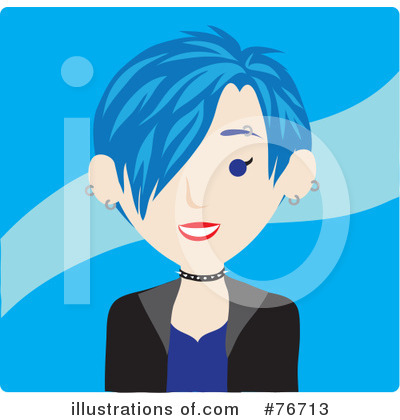 Royalty-Free (RF) Avatar Clipart Illustration by Rosie Piter - Stock Sample #76713