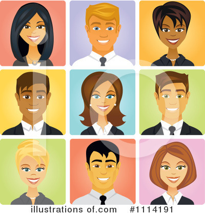 Business Woman Clipart #1114191 by Amanda Kate
