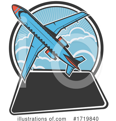 Royalty-Free (RF) Aviation Clipart Illustration by Vector Tradition SM - Stock Sample #1719840