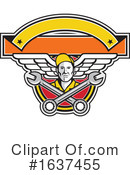 Aviator Clipart #1637455 by patrimonio