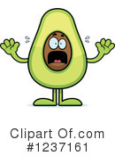 Avocado Clipart #1237161 by Cory Thoman