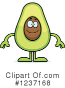 Avocado Clipart #1237168 by Cory Thoman