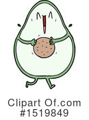 Avocado Clipart #1519849 by lineartestpilot