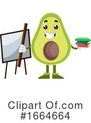 Avocado Clipart #1664664 by Morphart Creations