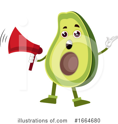 Avocado Clipart #1664680 by Morphart Creations