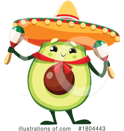 Sombrero Clipart #1804443 by Vector Tradition SM