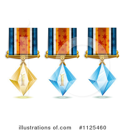 Medals Clipart #1125460 by merlinul