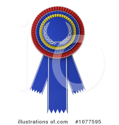 Royalty-Free (RF) Award Ribbon Clipart Illustration by stockillustrations - Stock Sample #1077595