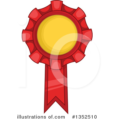 Royalty-Free (RF) Award Ribbon Clipart Illustration by BNP Design Studio - Stock Sample #1352510