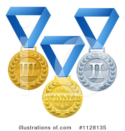 Medal Clipart #1128135 by AtStockIllustration