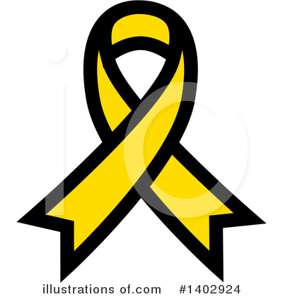 Royalty-Free (RF) Awareness Ribbon Clipart Illustration by ColorMagic - Stock Sample #1402924